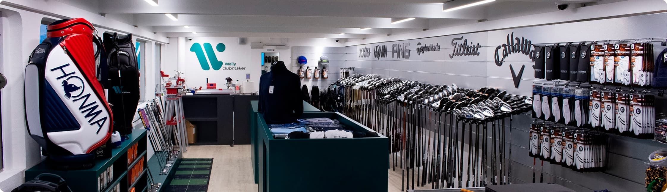 La boutique Wally Clubmaker au golf de Longchamp